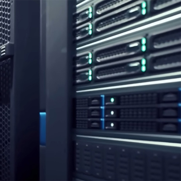 VPS Server Infrastructure Dark Data Center